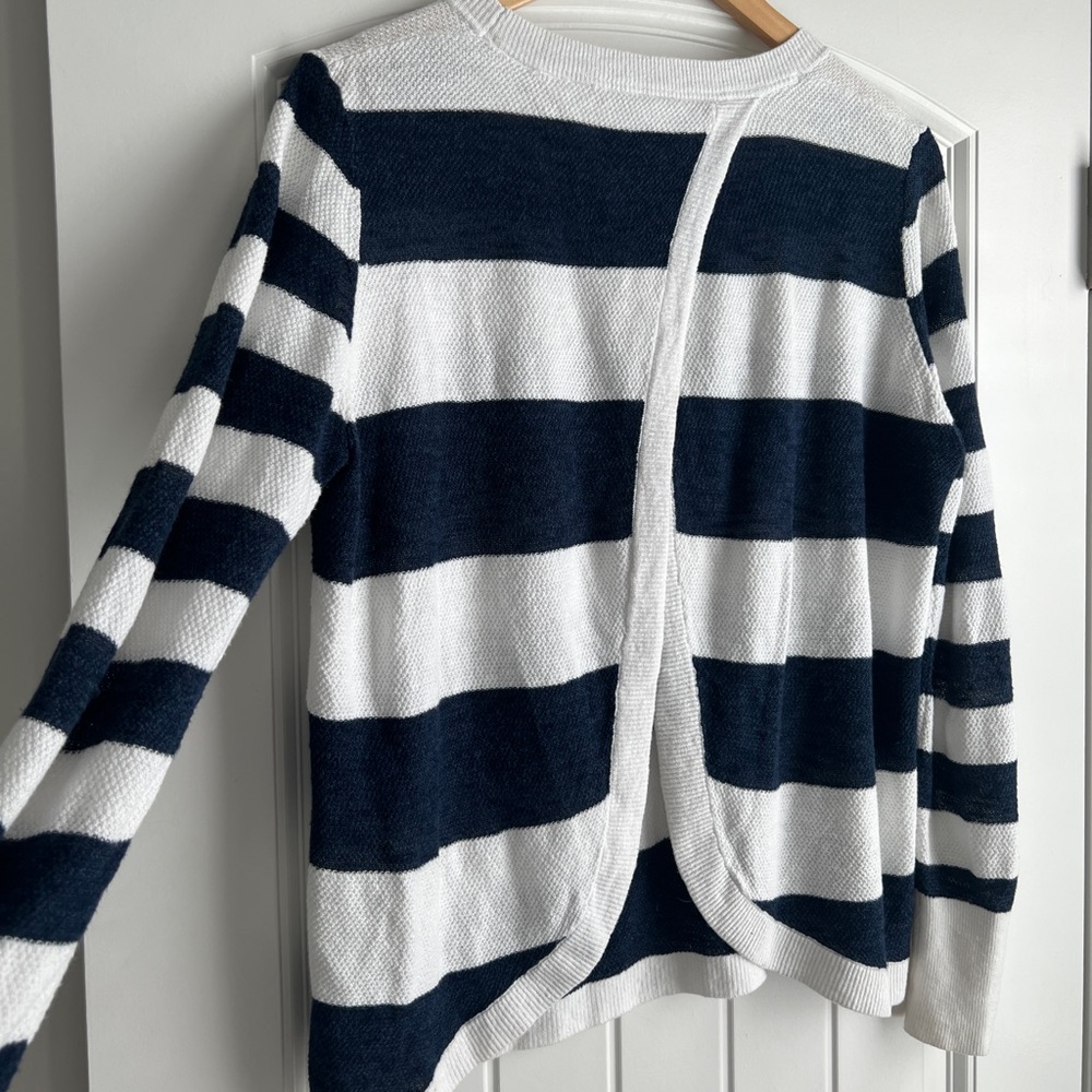 Banana Republic Striped Crew Neck Sweater - Picture 5 of 5